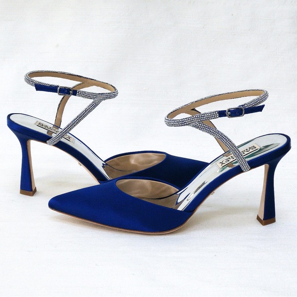 Badgley Mischka Kamilah, Royal Blue - Picture 2 of 14